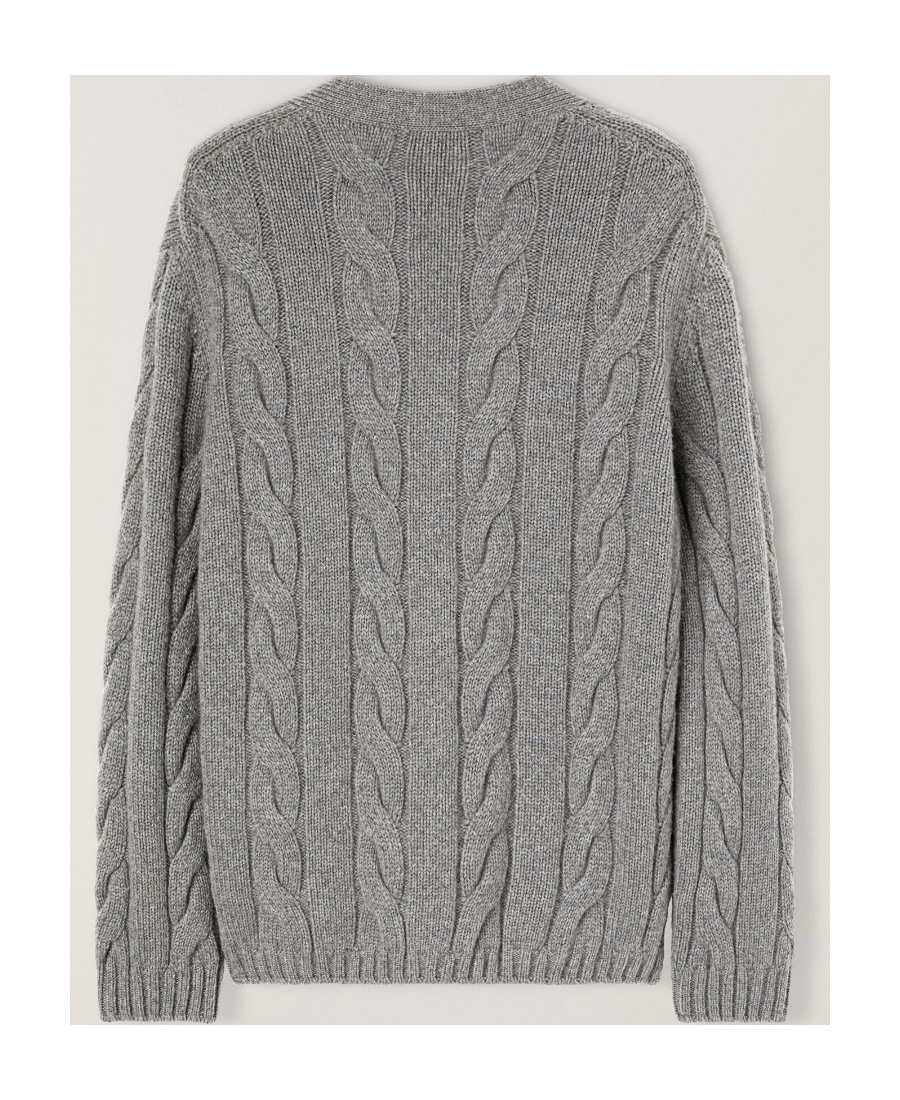 LORO PIANA NAPIER LONG-SLEEVED CASHMERE KNITTED CARDIGAN