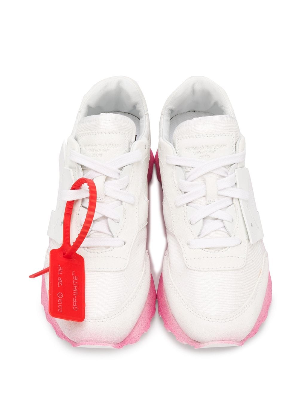 Off-white Degrade Hg Runner Sneakers In White