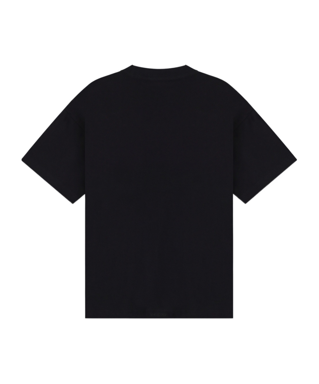 We11 Done Short-sleeved T-shirt In Black