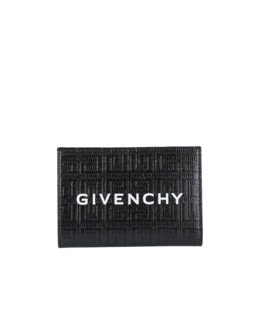 Givenchy G Cut Bifold 4g Wallet In Black