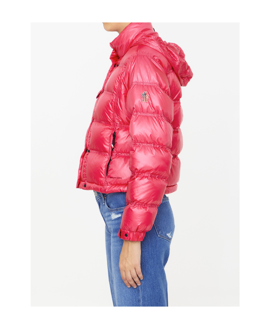 Moncler Anras Quilted Ripstop Down Jacket In Pink