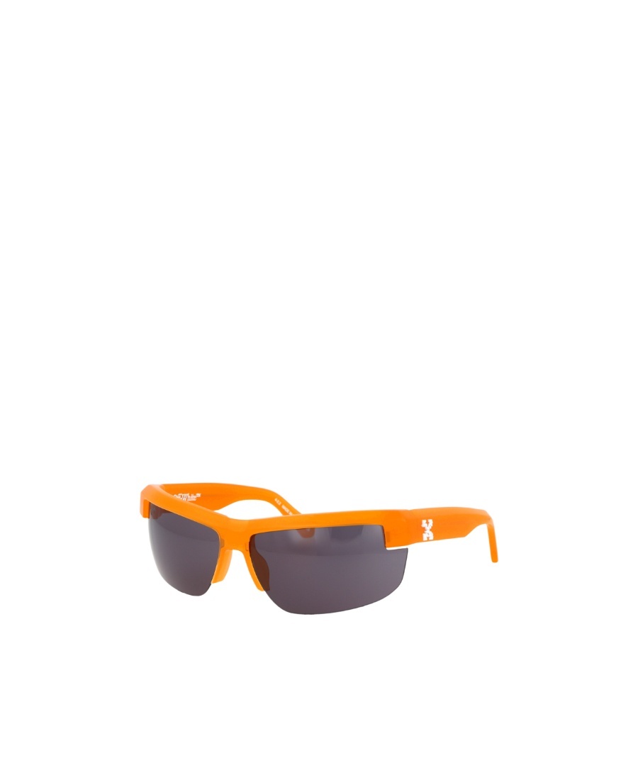 Off-white Toledo Rectangle-frame Sunglasses In Gray