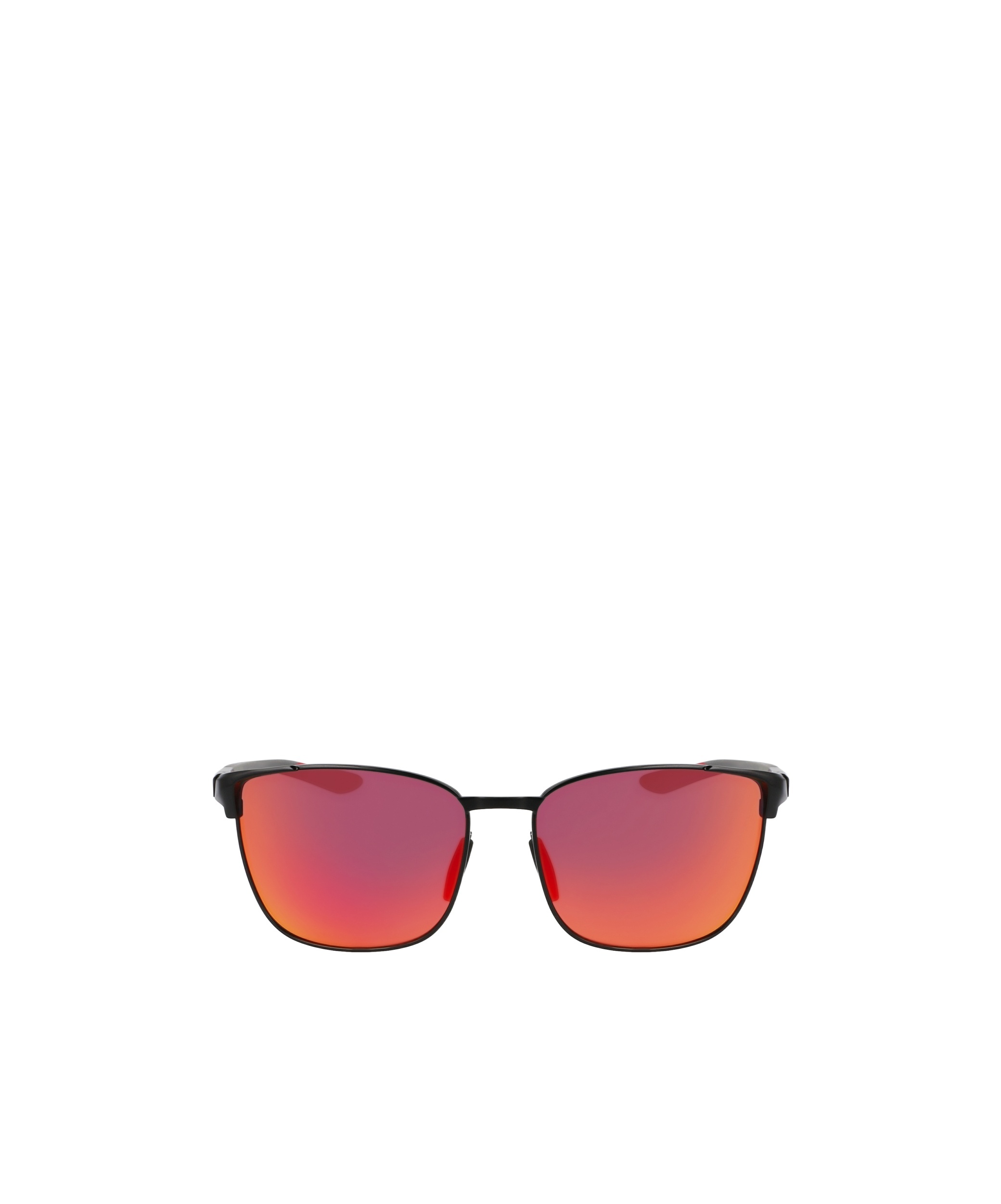 Nike Fusion M Square Frame Sunglasses In Red