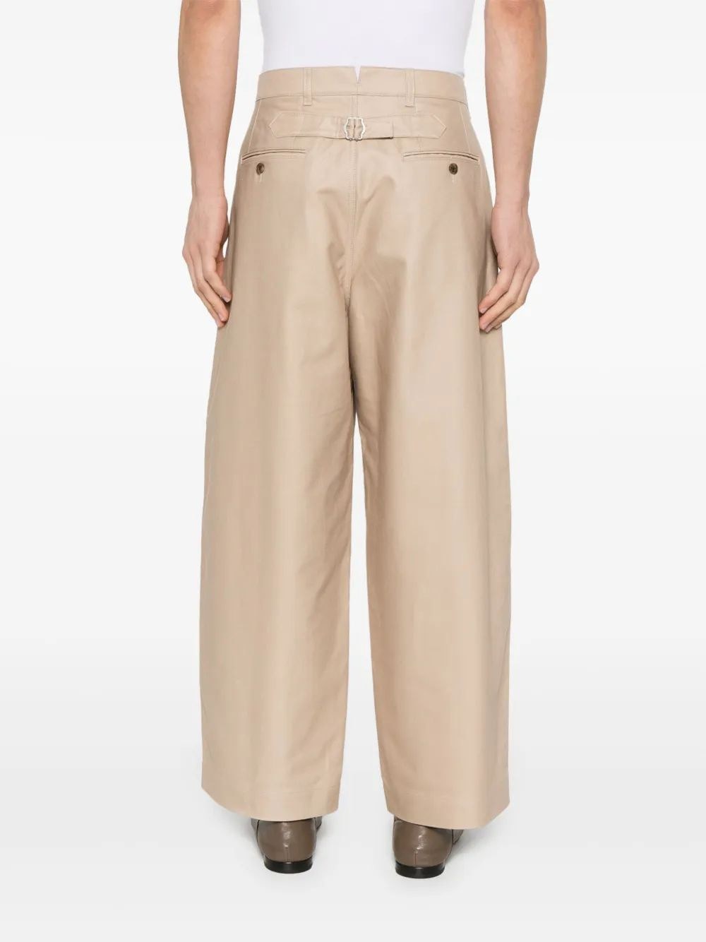 COMME DES GARÇONS BELT LOOPS SLACKS