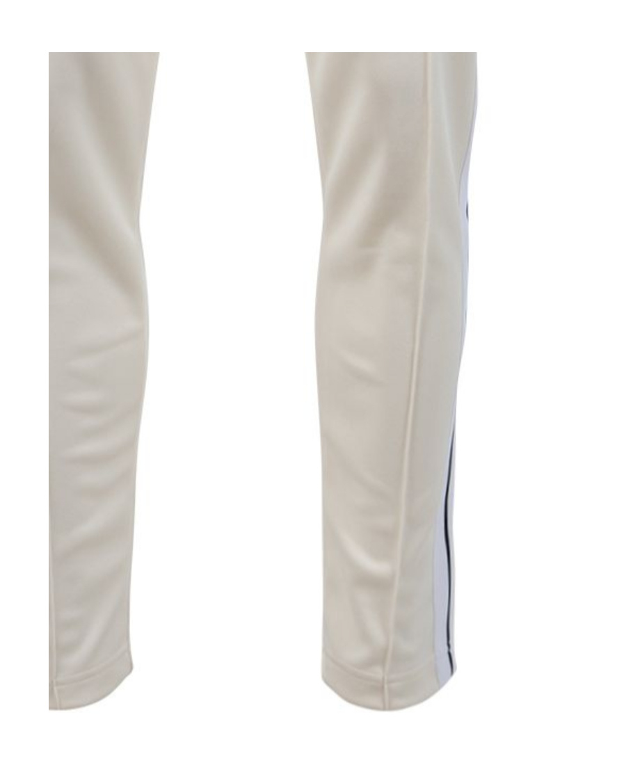 Palm Angels Striped Track Pants In White