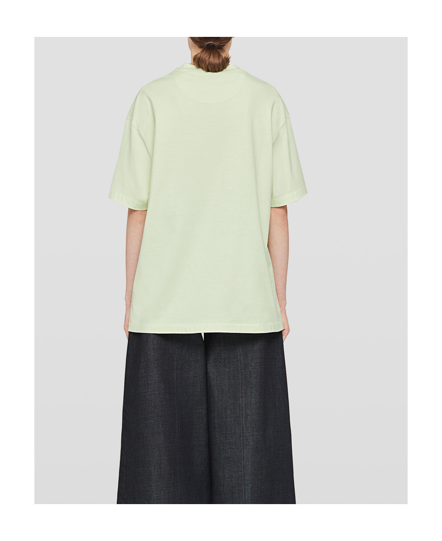 Jil Sander Graphic-print Cotton T-shirt In White