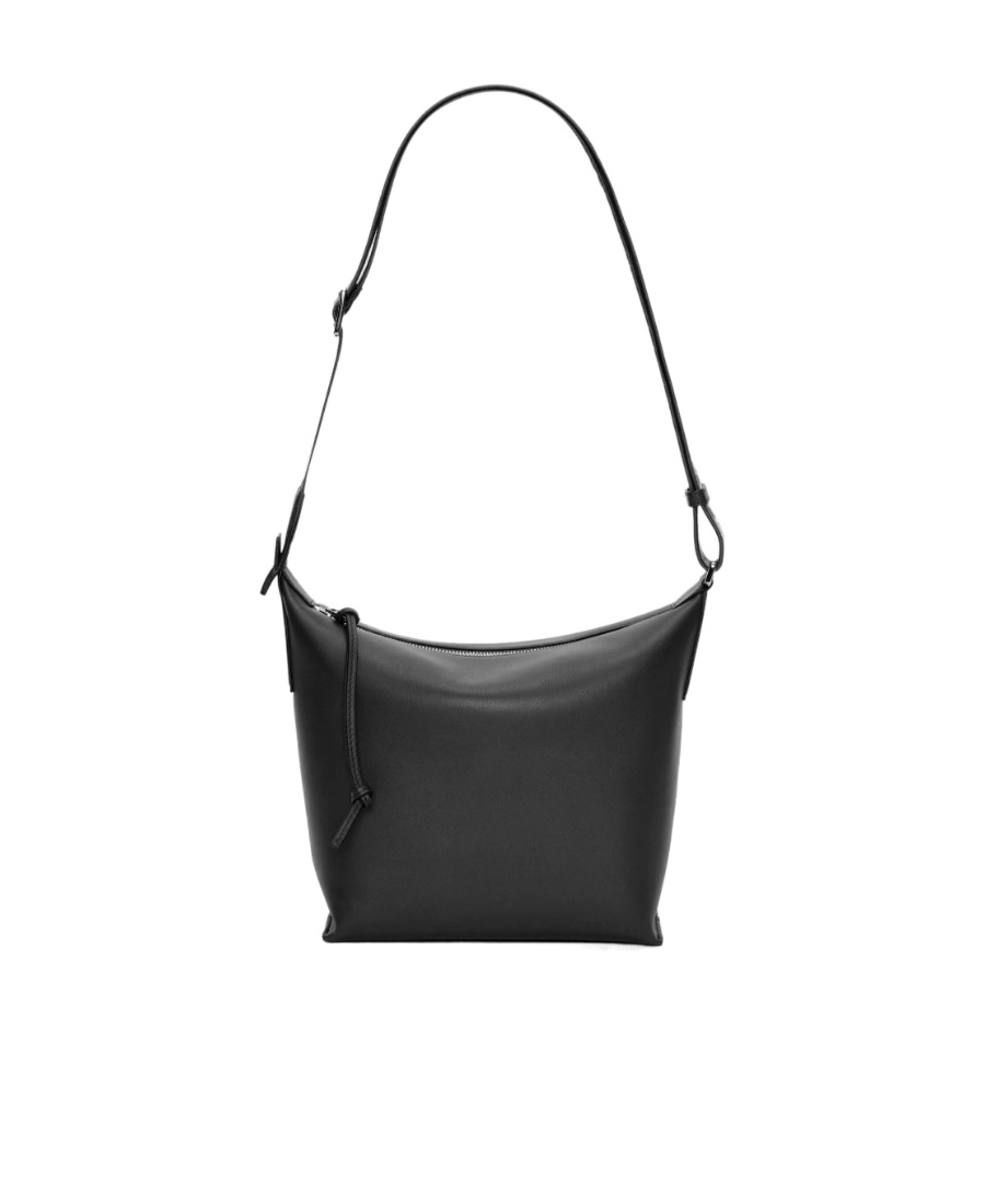 LOEWE SMALL CUBI LEATHER SHOULDER BAG 