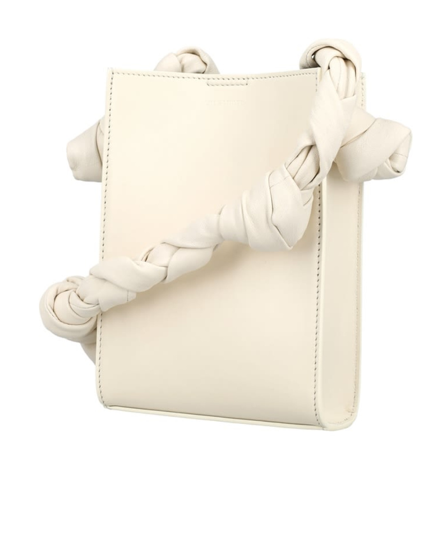 Jil Sander Tangle Shoulder Bag In White