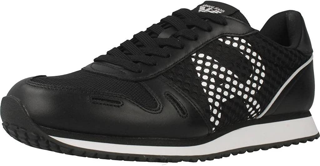 ARMANI JEANS LOGO DETAILS CASUAL SNEAKERS