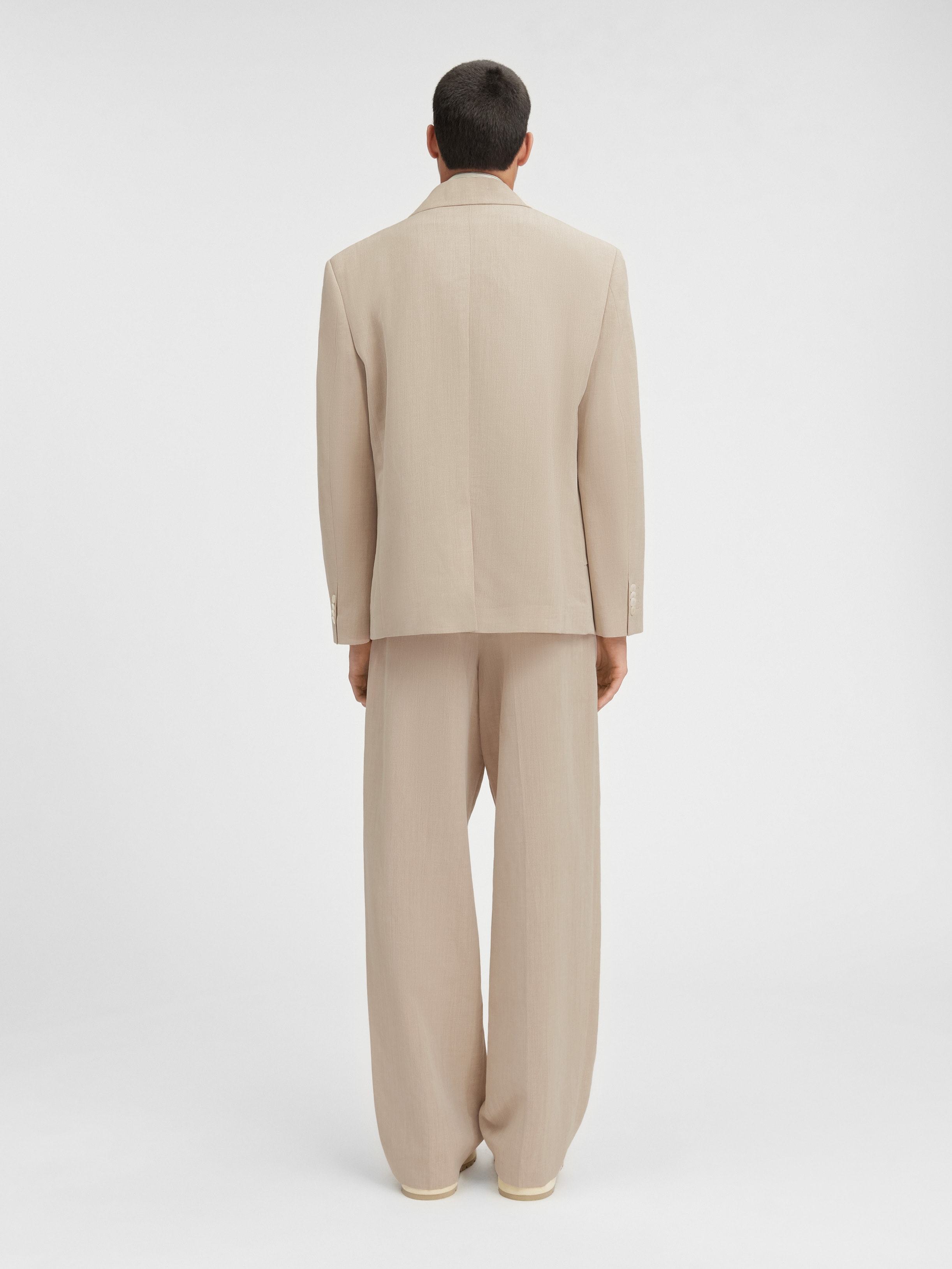 Jacquemus Button-up Jacket In Nude