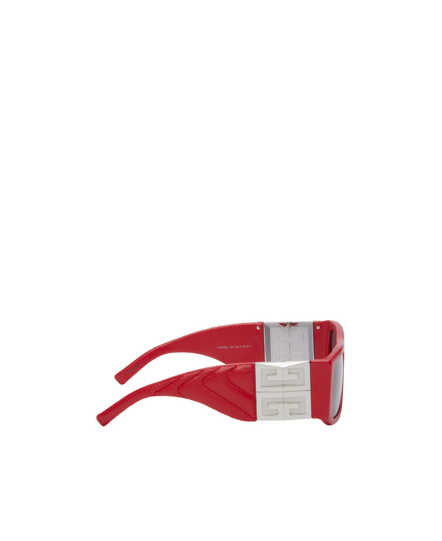 Givenchy Logo Sunglasses In Red