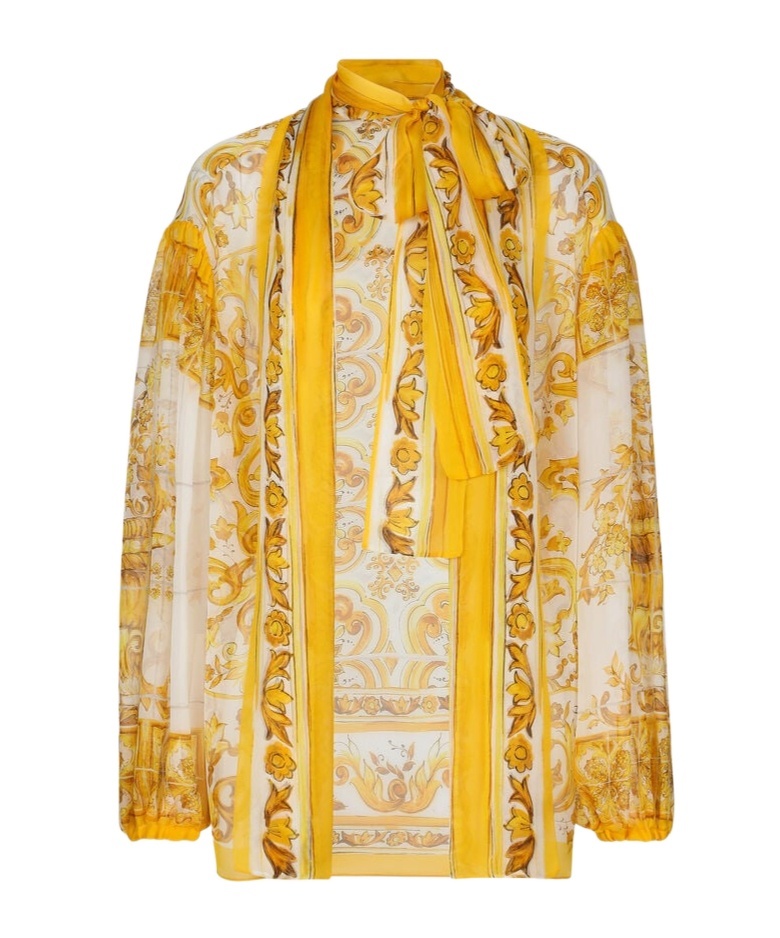 Dolce & Gabbana Camisa - Amarillo In Nude