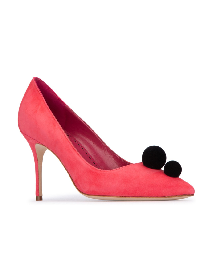 Manolo Blahnik Scarpe Con Tacco Piera4231637 Bpnkblck In Multi