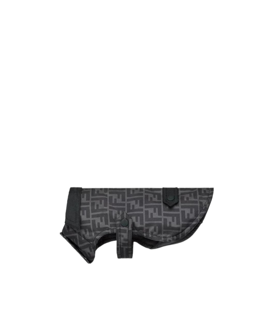Fendi Ff Logo-print Dog Coat In Black