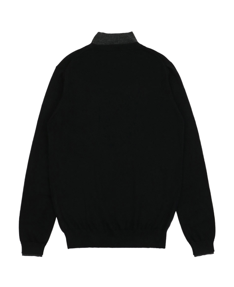 Karl Lagerfeld Long-sleeved Sweater In Black