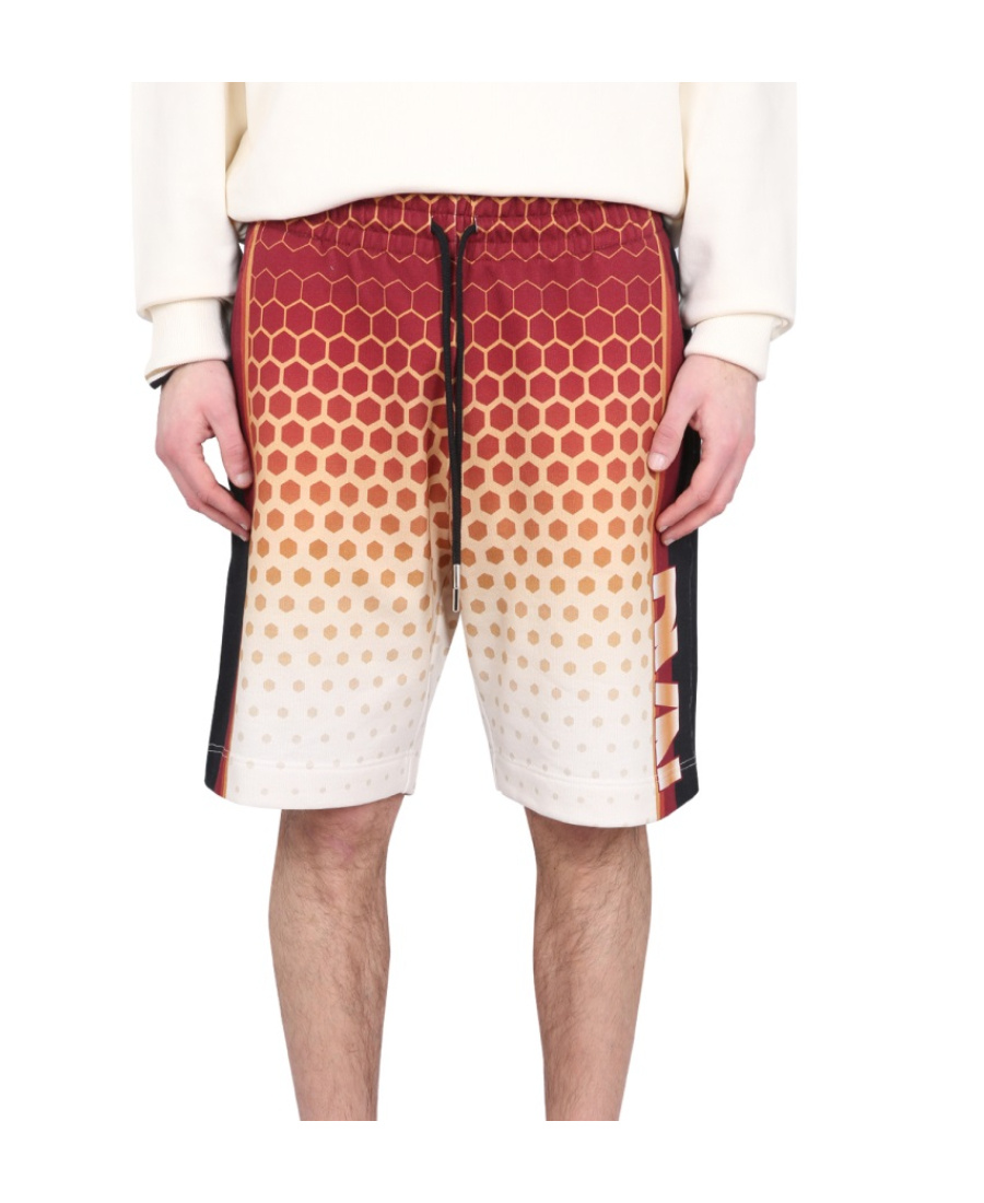 Dries Van Noten Men Bermuda Harbor In Multicolor