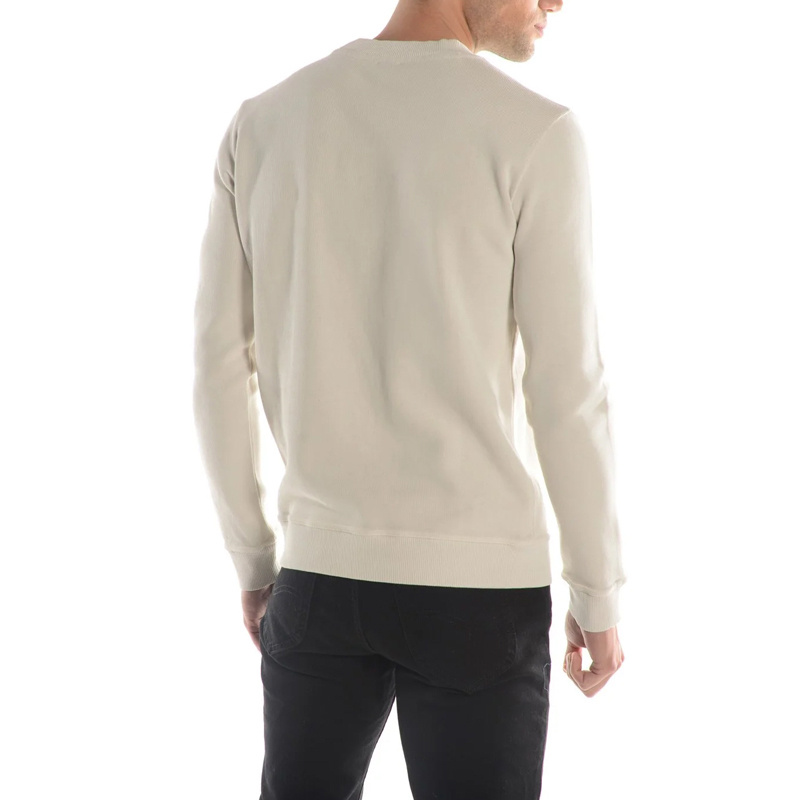 HUGO BOSS ROUND-NECKED LOGO SWEATER