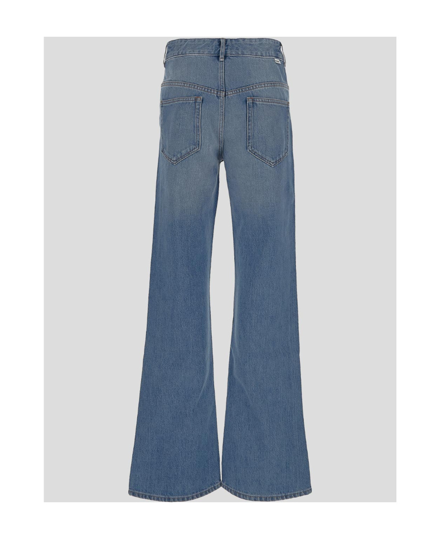 Isabel Marant Étoile High-rise Bootcut Jeans In Blue