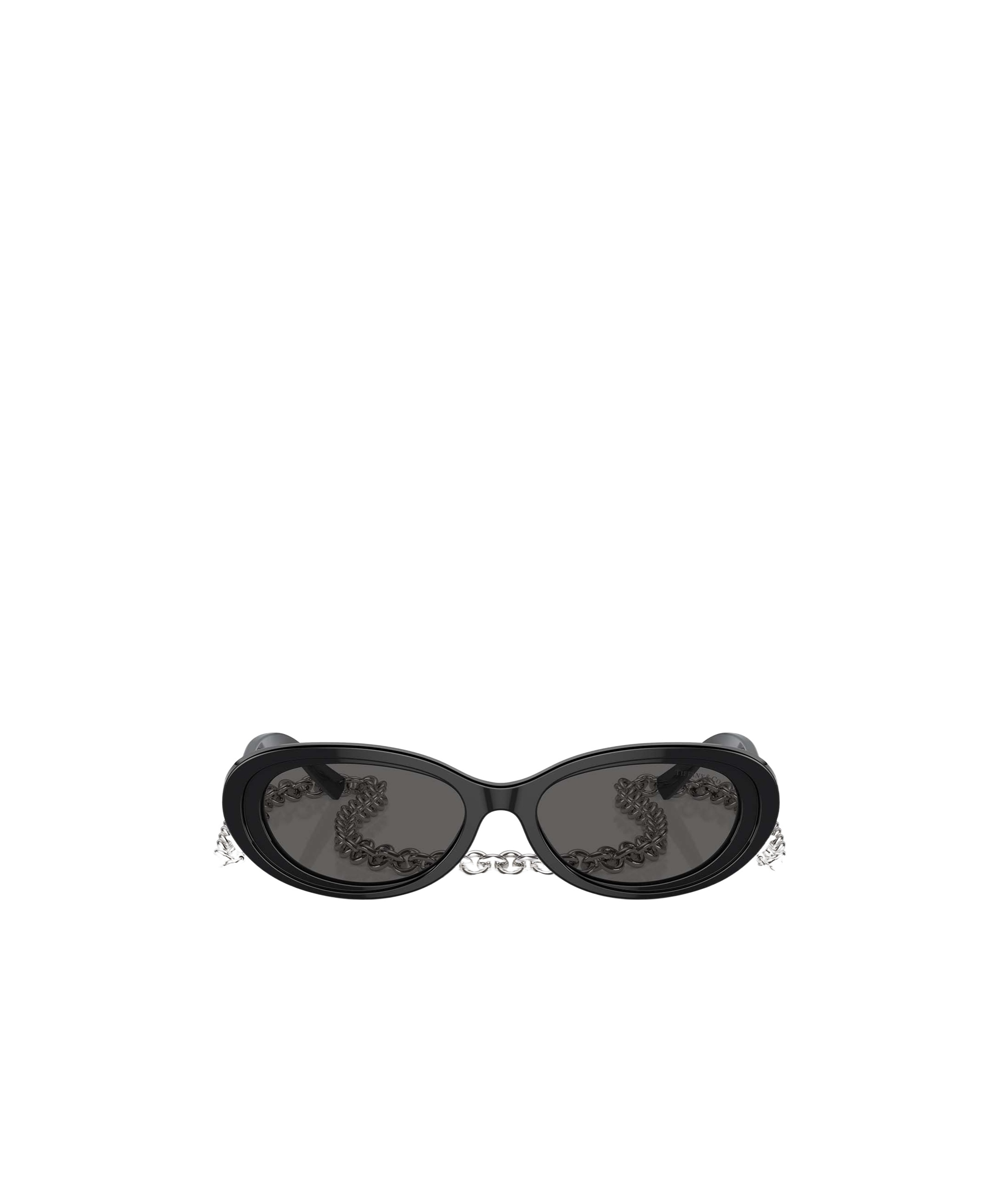 Tiffany & Co . Cat-eye Sunglasses With Chain Detail In Black