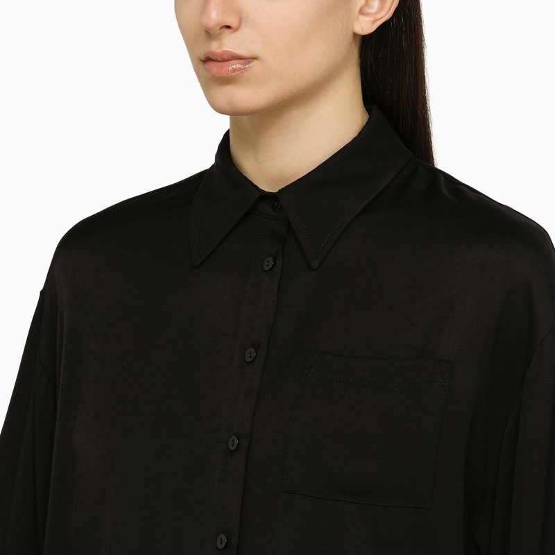 FEDERICA TOSI LAPEL LONG-SLEEVED SHIRT