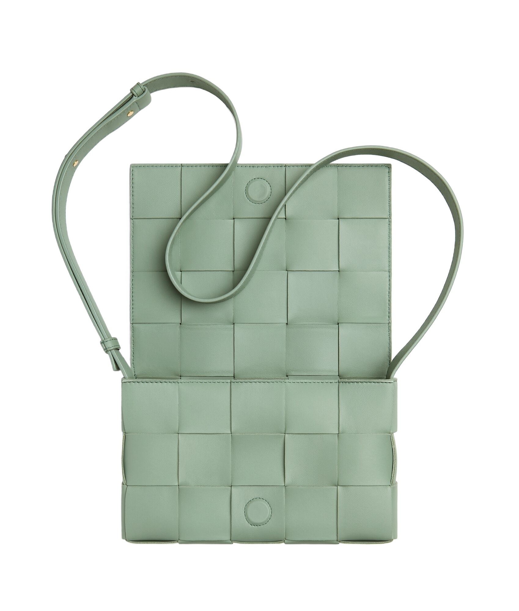 Bottega Veneta Cassette Cross-body Bag In Green