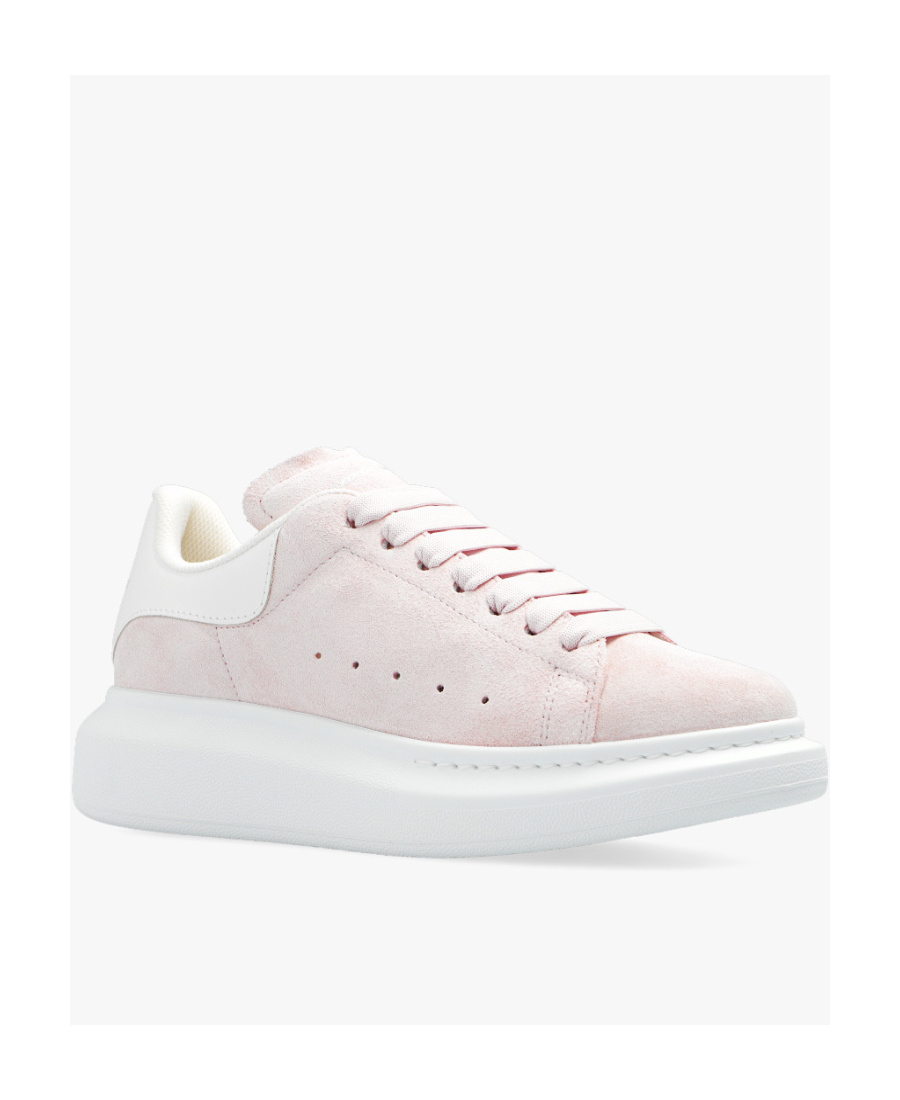 Alexander Mcqueen Oversized Lace-up Sneakers In Pink