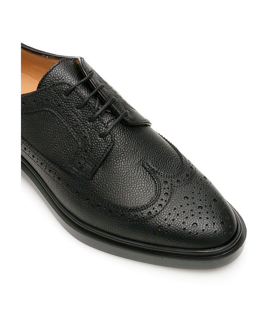 Thom Browne Uniform Lace-up Shoes In Black