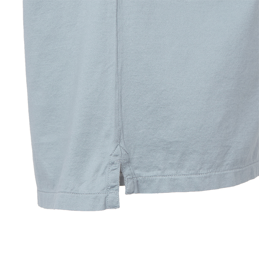C.p. Company Logo-patch Polo Shirt In Blue