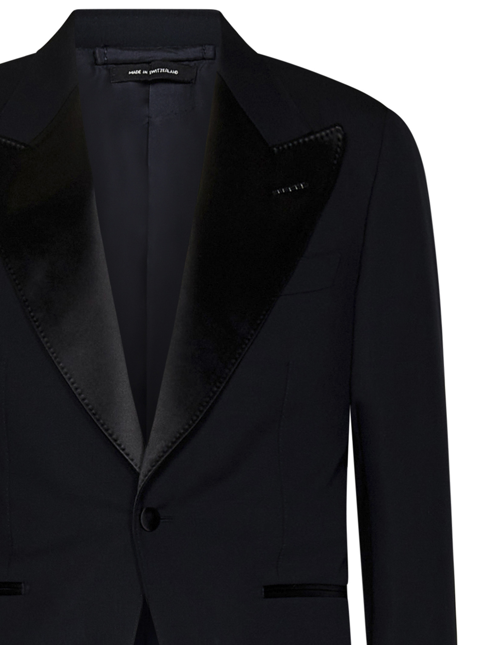 Tom Ford Two-piece Single-breasted Dinner Suit In Black