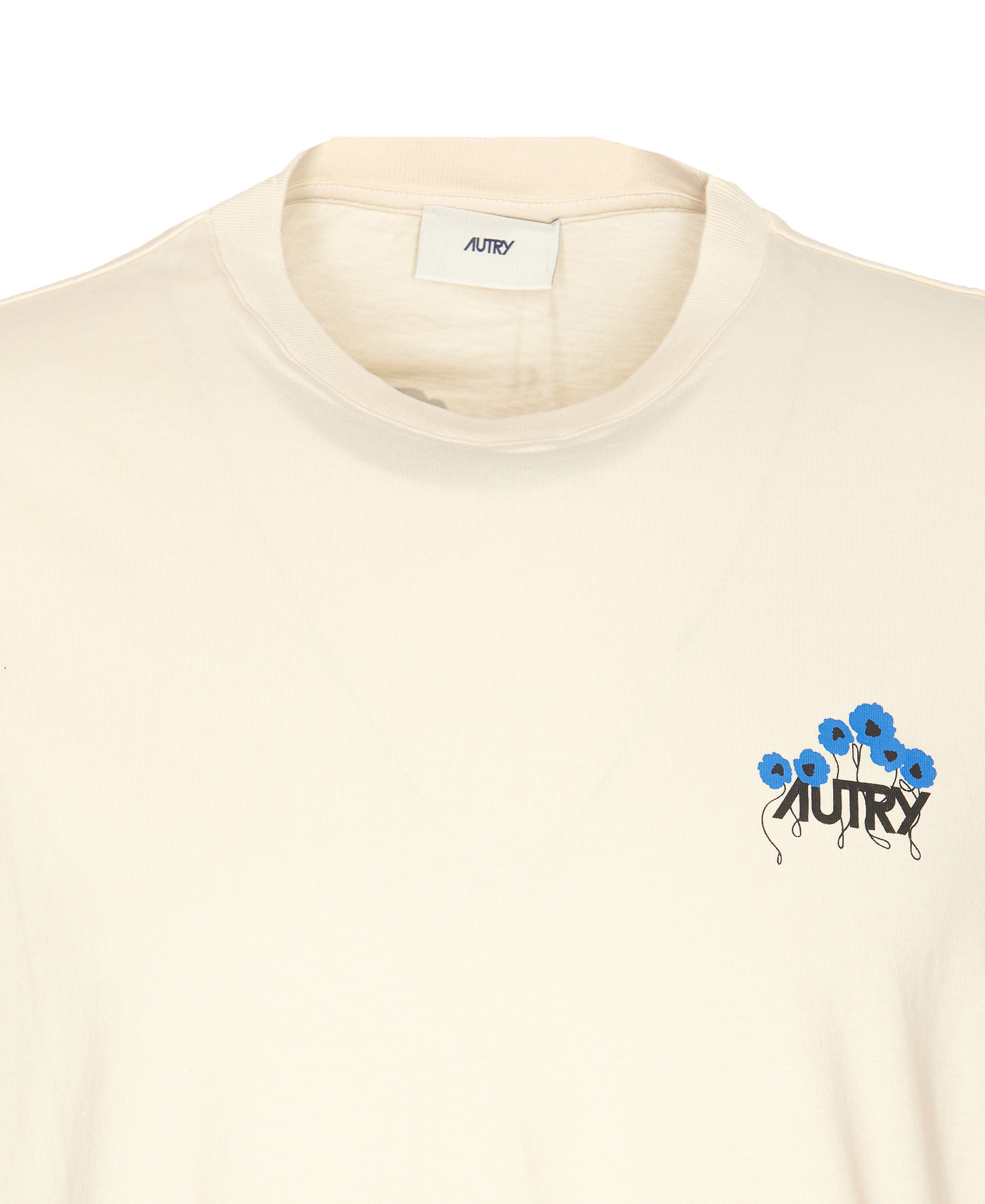 Autry Round Neck T-shirt In White