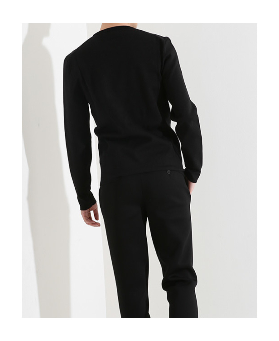 Neil Barrett Round-neck Sweater In Black