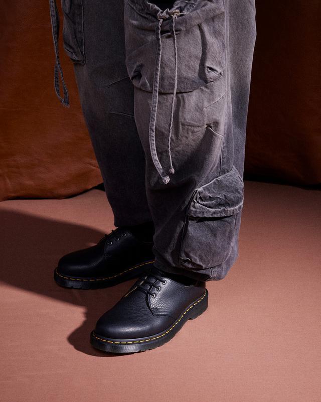 Dr. Martens' 1461 Slip Resistant Leather Oxford Shoes In Black