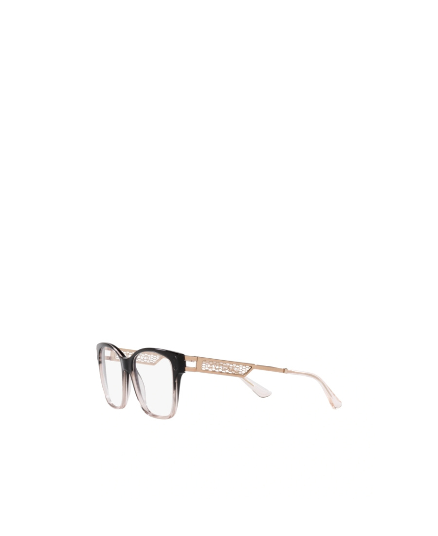 Bvlgari Bulgari Square Frame Glasses In Black