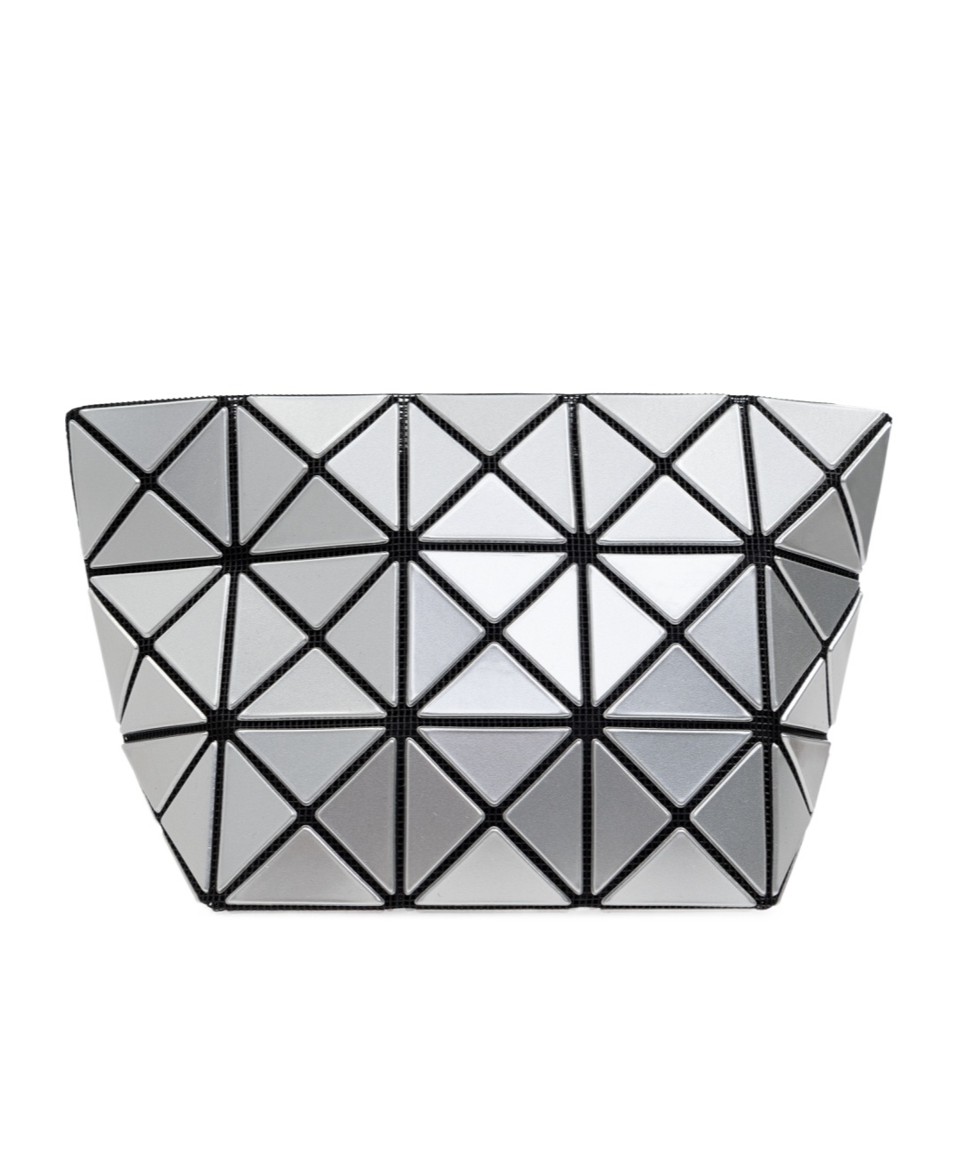Bao Bao Issey Miyake Prism Zipped Clutch In Gray