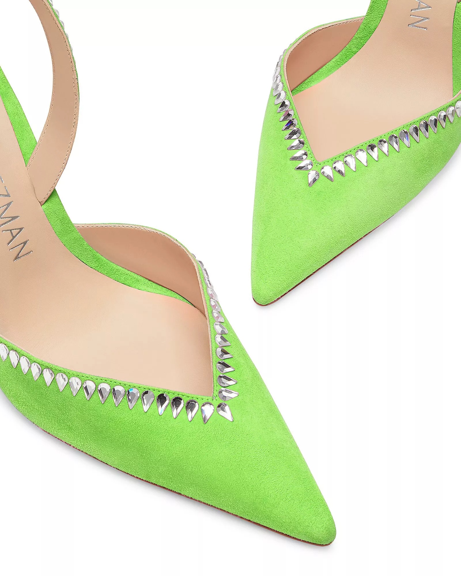 Stuart Weitzman Exposed High Heels In Yellow