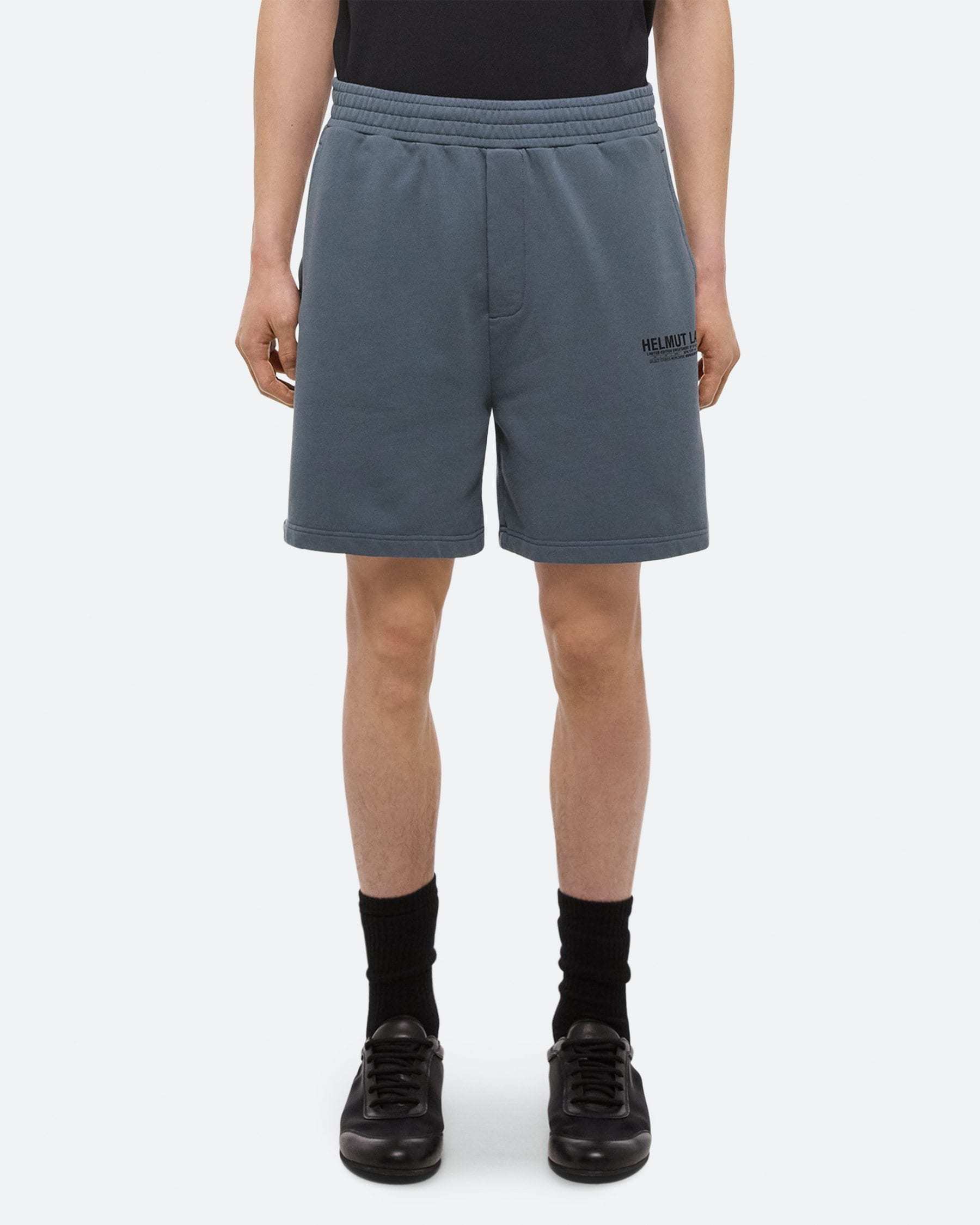 Helmut Lang Capsule Shorts In Blue