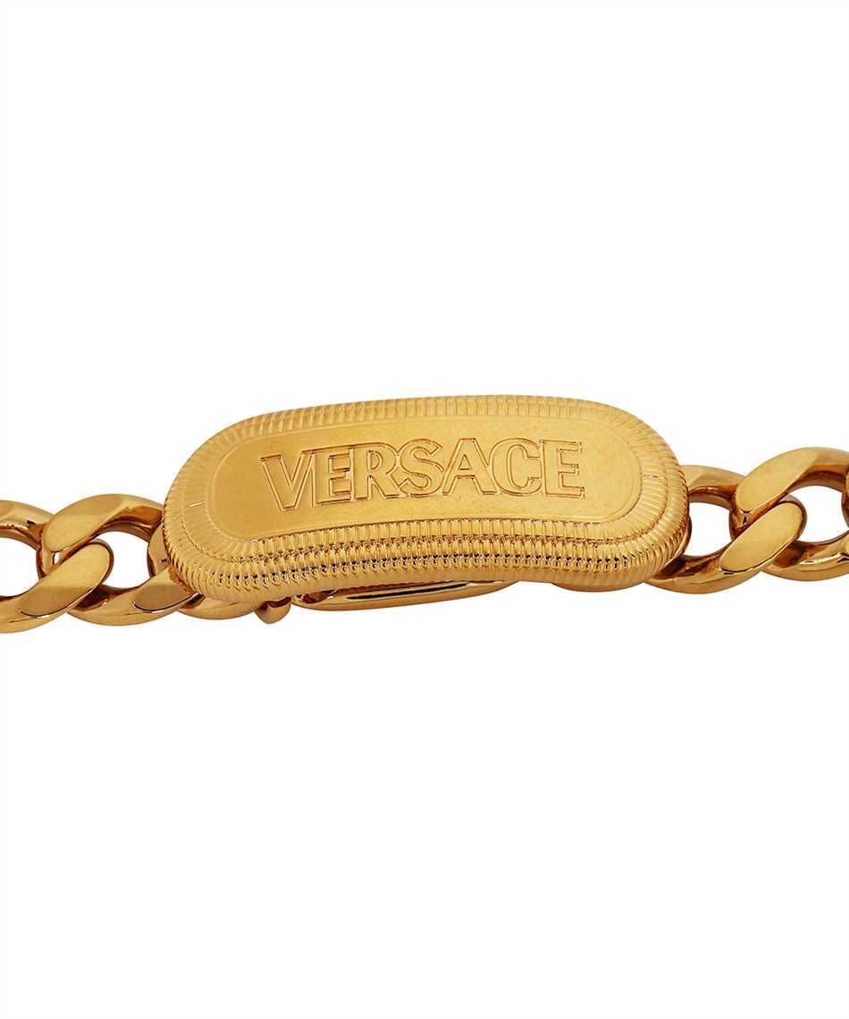 Versace Medusa Plaque Bracelet In Yellow