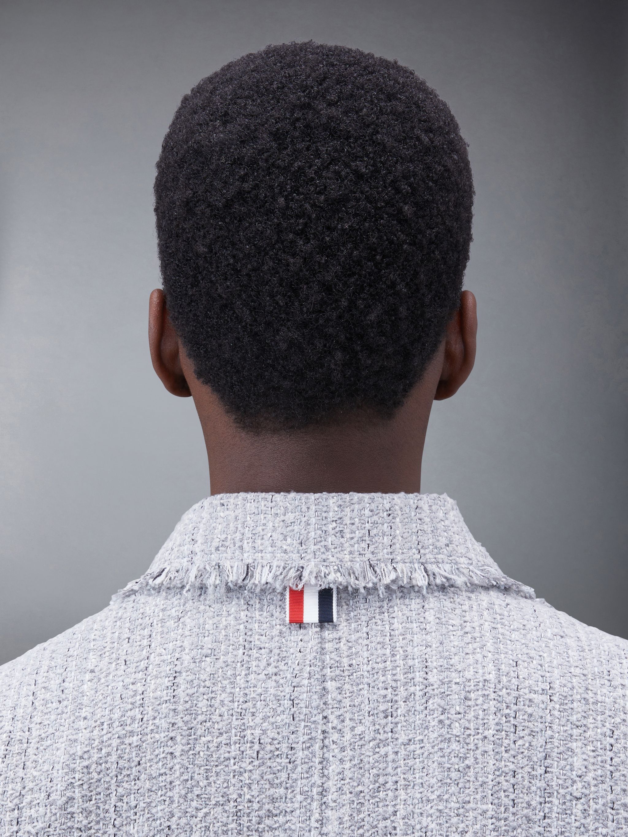 Thom Browne Four-striped Wool Suit Jacket With Four Stripes In Blue
