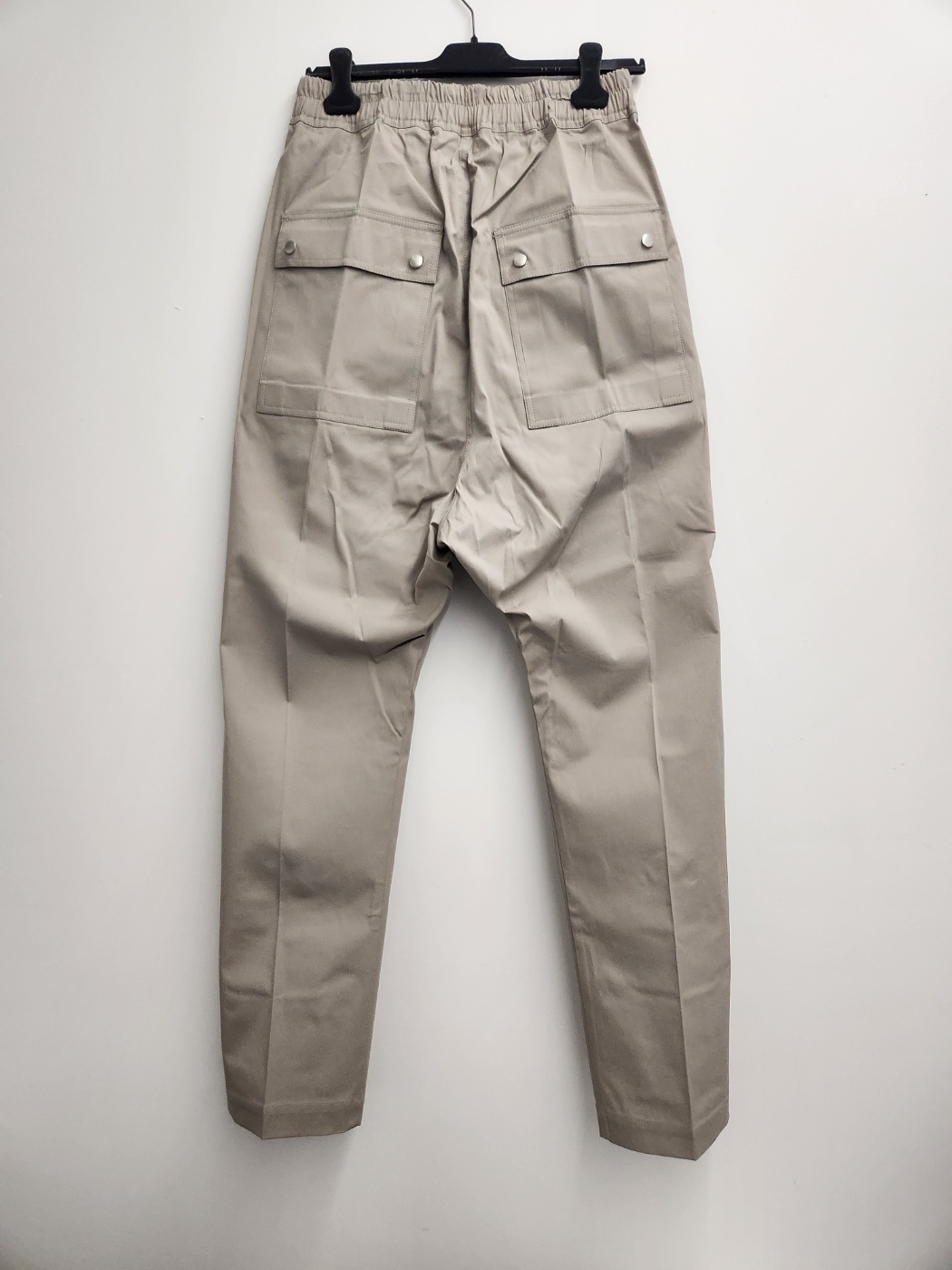 Rick Owens Drawstring Casual Pants In Gray