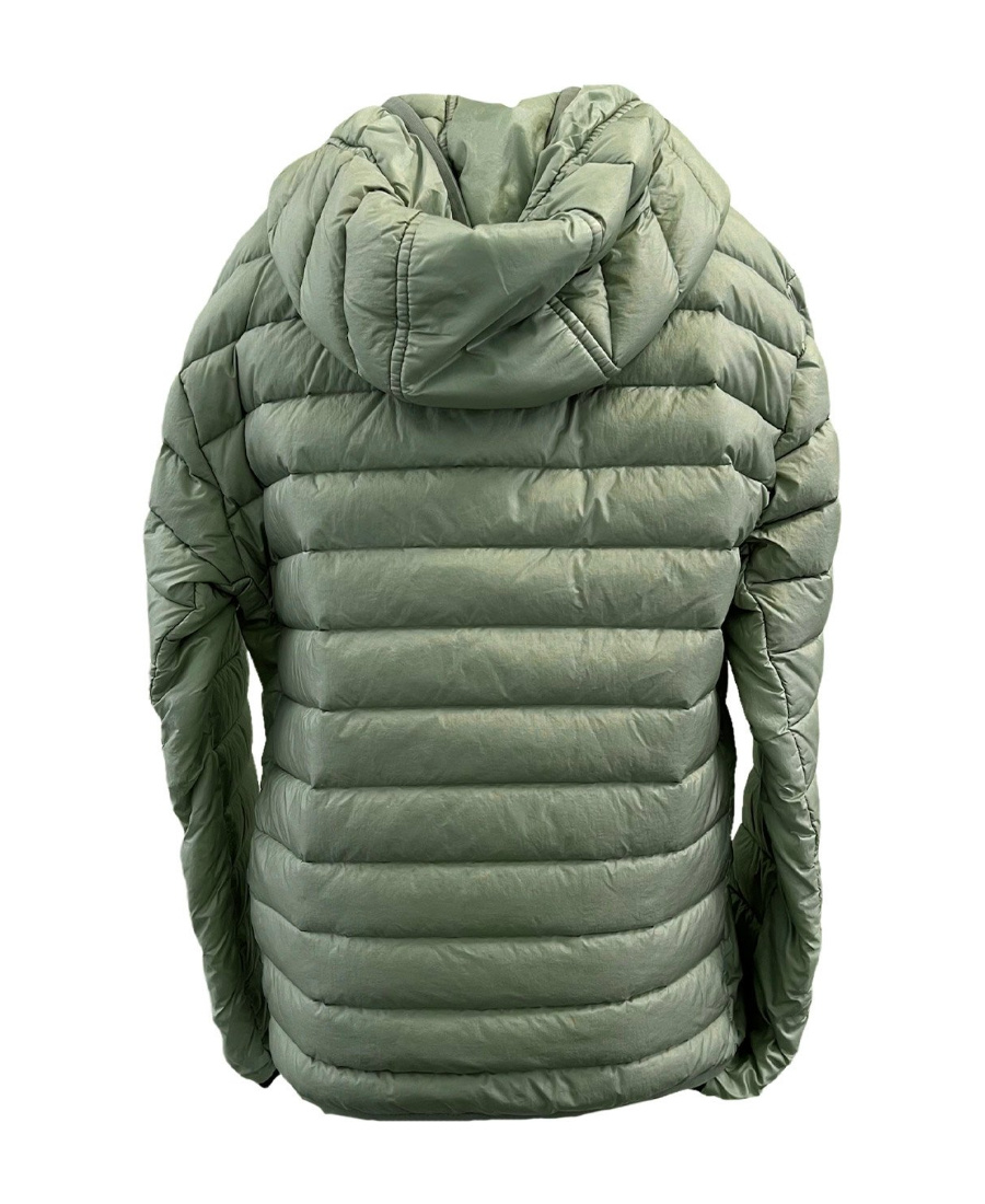 Stone Island Teen Down-padded Jacket In Gray