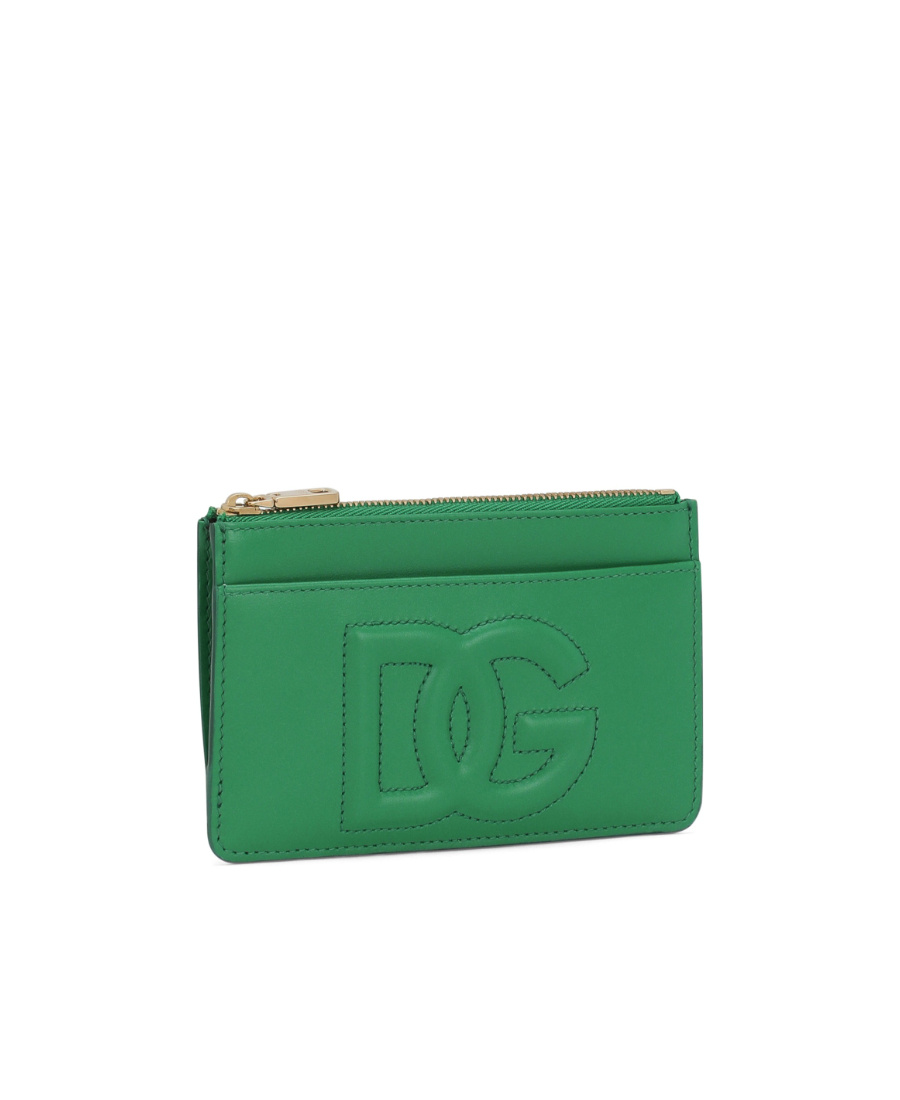 DOLCE & GABBANA MEDIUM DG LOGO CARD BAG