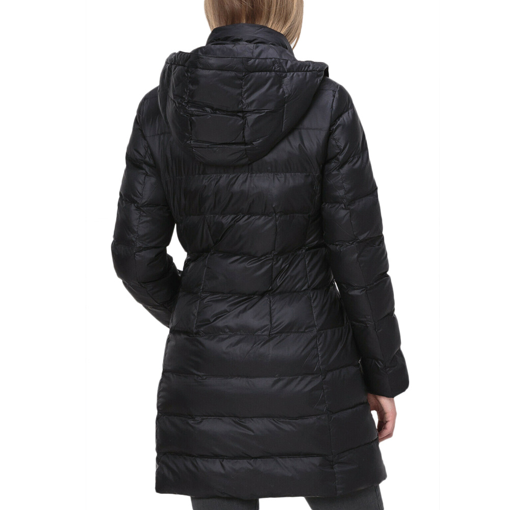 Emporio Armani Quilted Cotton Suit In Black