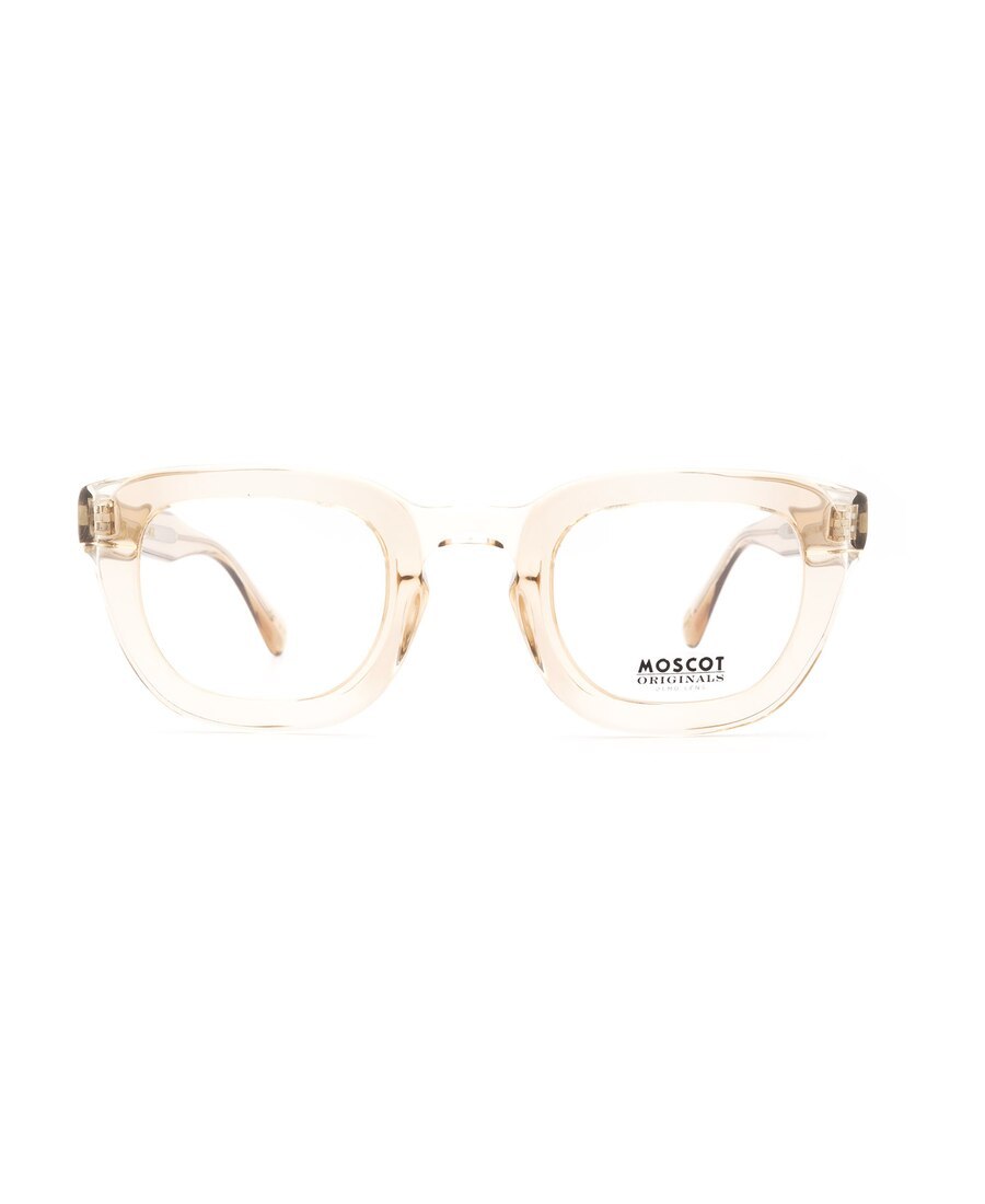 Moscot Geometrically Framed Flat Mirror In White