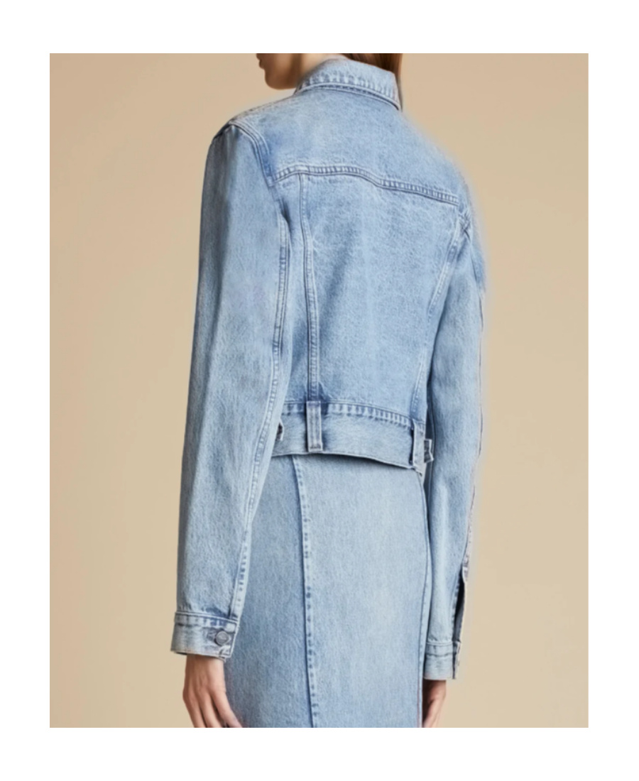 KHAITE RIZZO DENIM JACKET