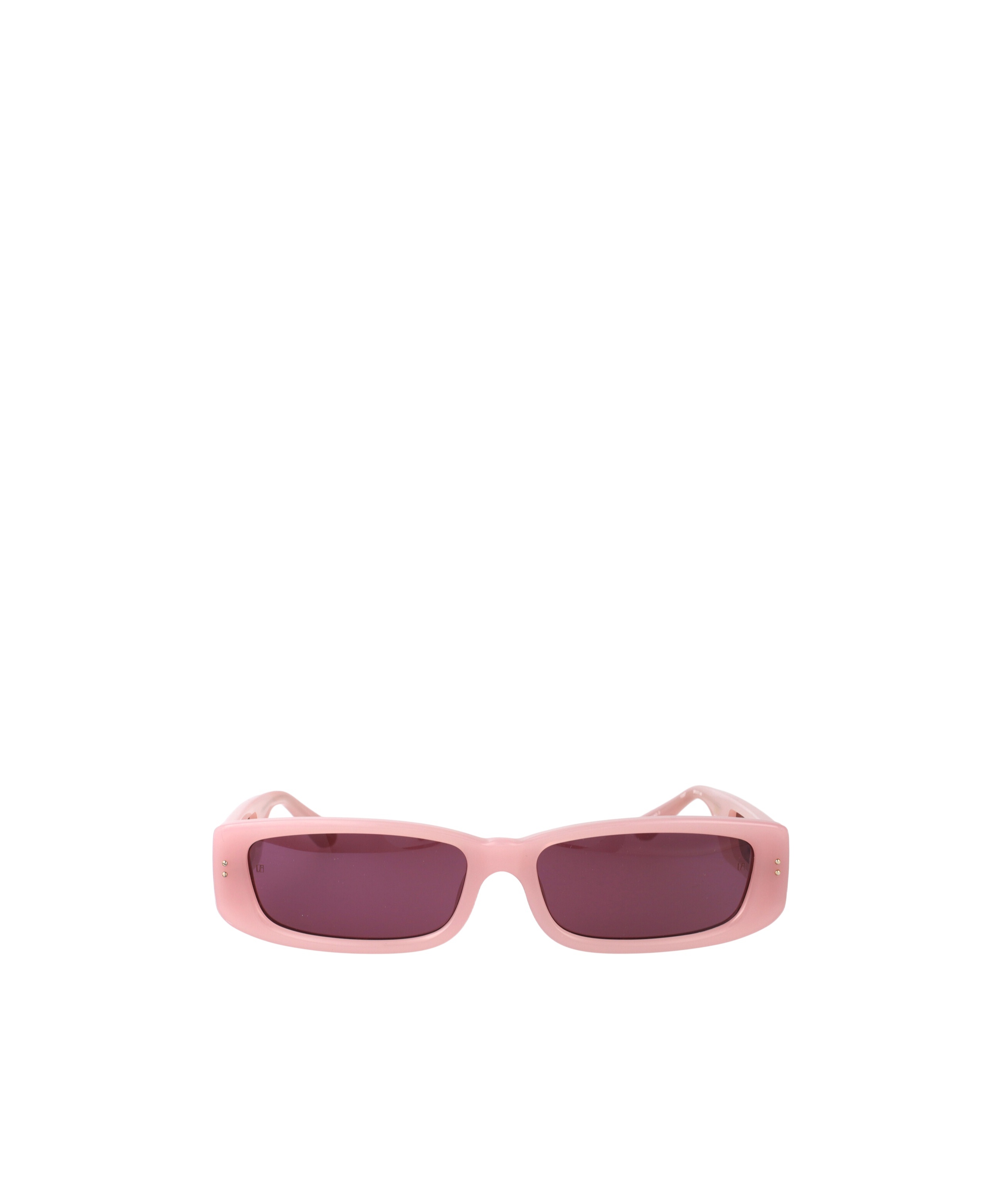 Linda Farrow Square Sunglasses In Red