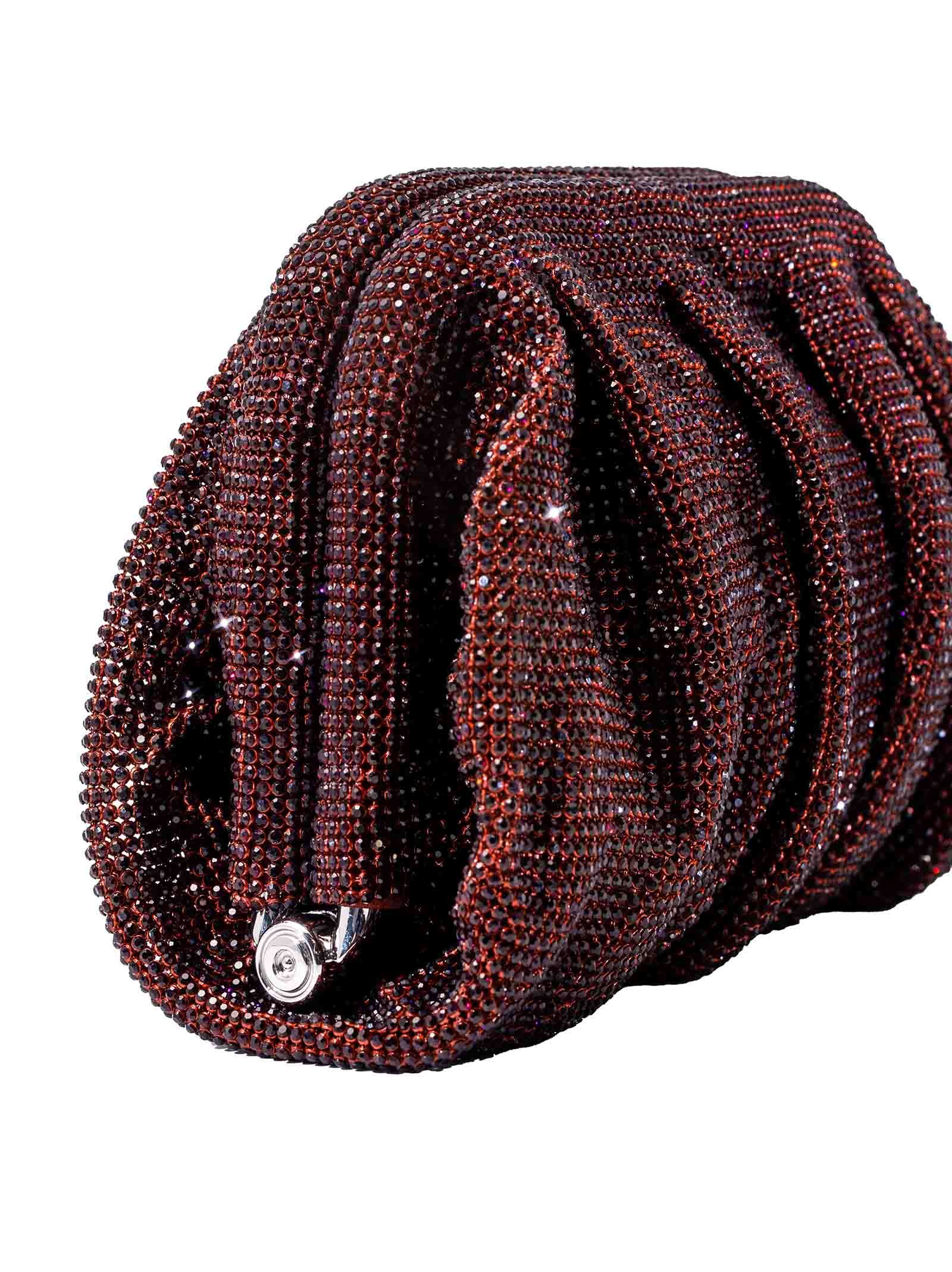 Benedetta Bruzziches Benendetta Bruzziches Venus La Petite Clutch In Burgundy