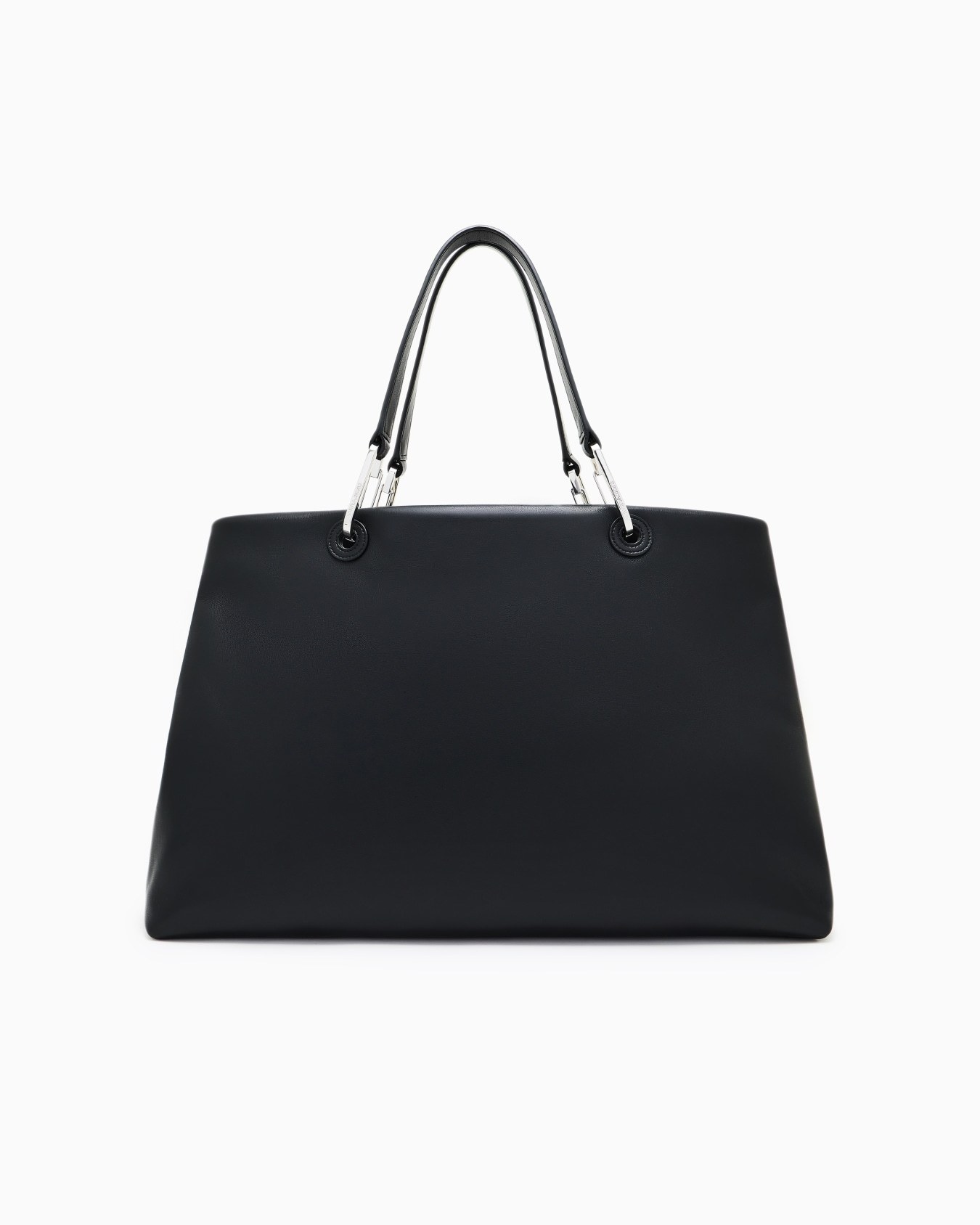 Emporio Armani Large Myea Shopper Bag In Black