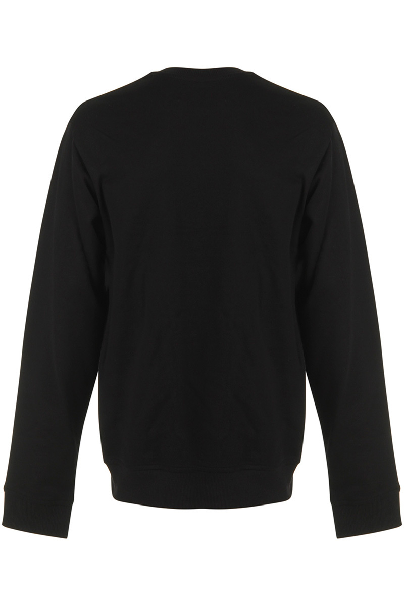Mcm Logo Pullover In Black