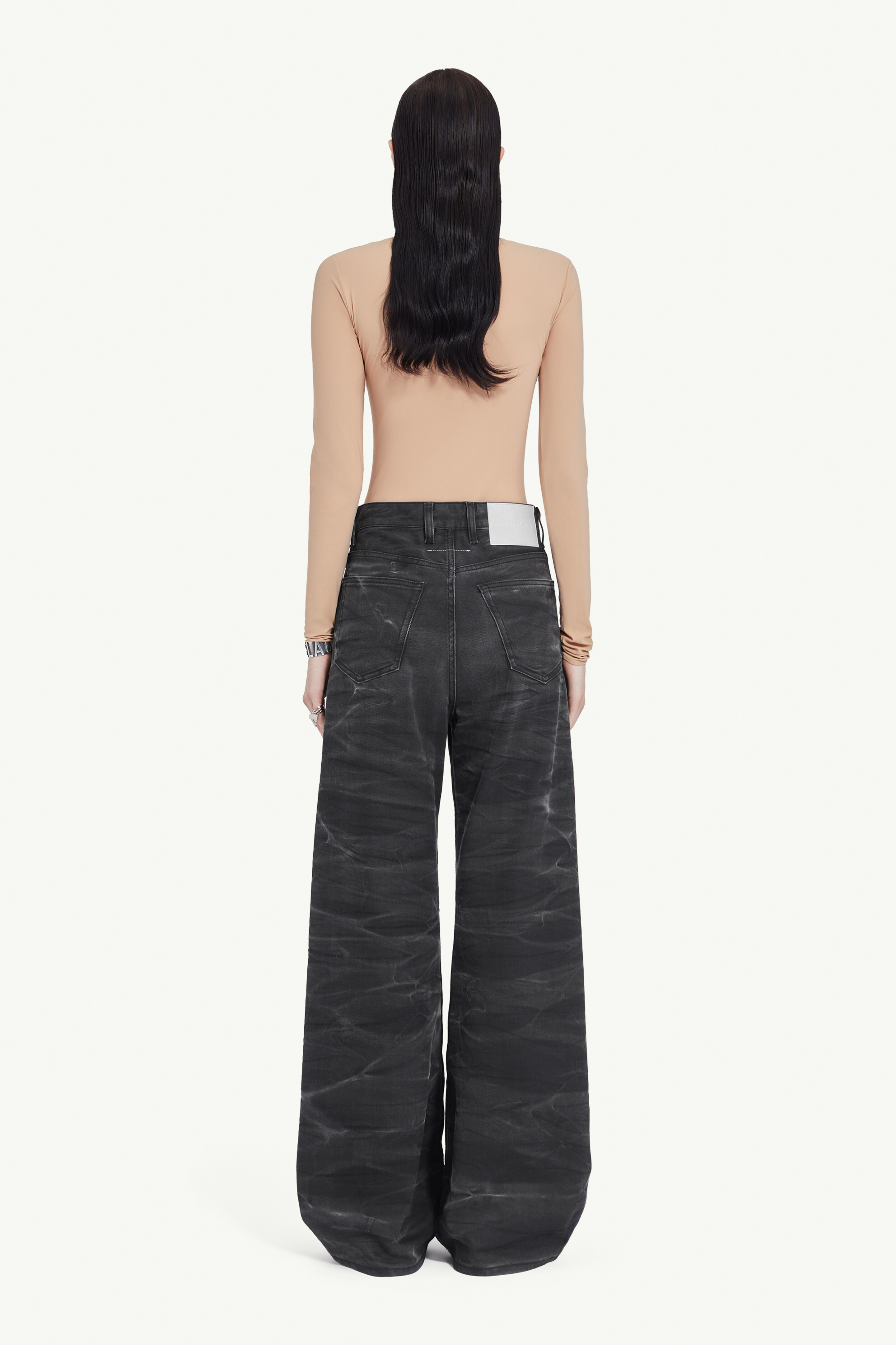 MM6 MAISON MARGIELA OVERSIZED CREASE JEANS