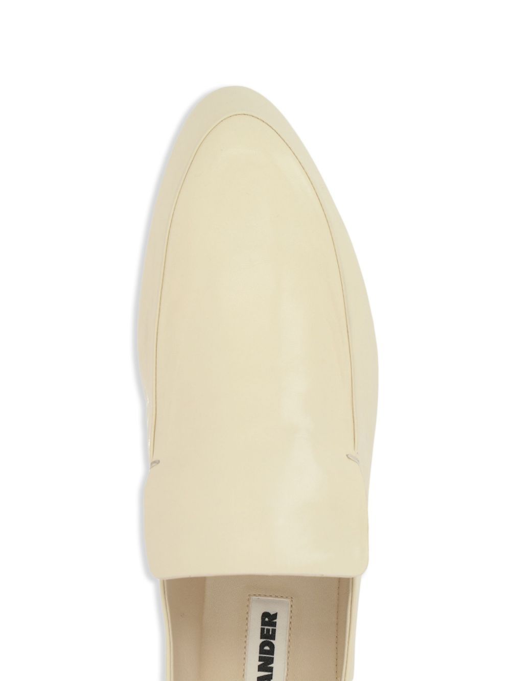 JIL SANDER LEATHER LOAFERS